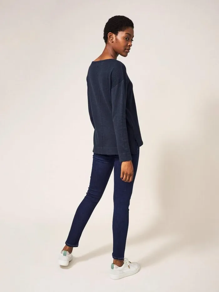 White Stuff KNITWEAR Olivia Jumper French Navy 8211 Women White Stuff KNITWEAR Olivia Jumper French Navy 8211 Women