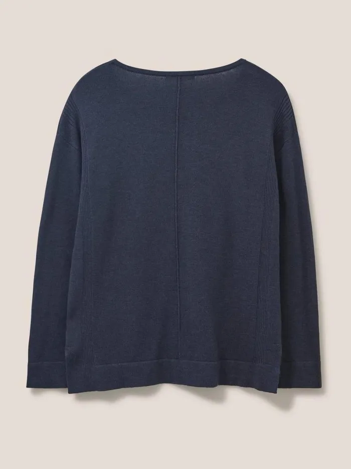 White Stuff KNITWEAR Olivia Jumper French Navy 8211 Women White Stuff KNITWEAR Olivia Jumper French Navy 8211 Women