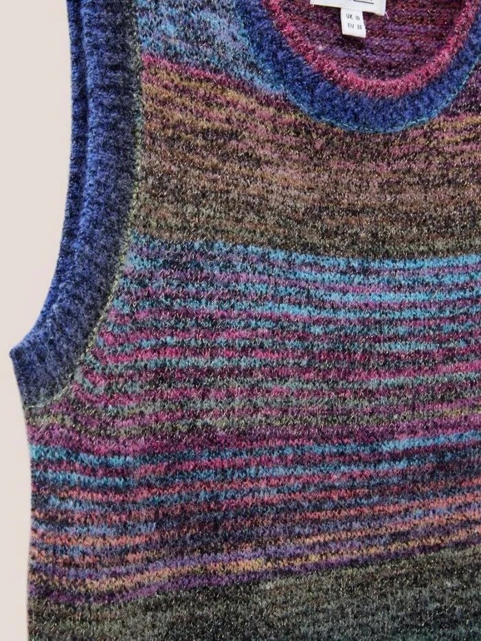 White Stuff KNITWEAR SAKURA TANK Green Multi 8211 Women White Stuff KNITWEAR SAKURA TANK Green Multi 8211 Women