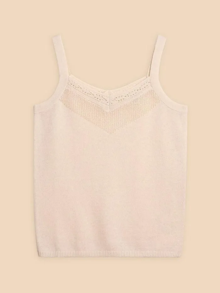 White Stuff KNITWEAR SAXON VEST Natural White 8211 Women White Stuff KNITWEAR SAXON VEST Natural White 8211 Women