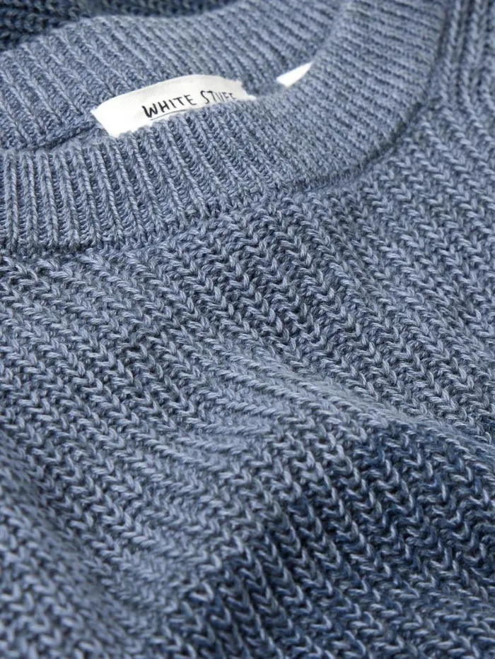 White Stuff KNITWEAR Twisted Colourblock Jumper Blue Multi 8211 Men White Stuff KNITWEAR Twisted Colourblock Jumper Blue Multi 8211 Men