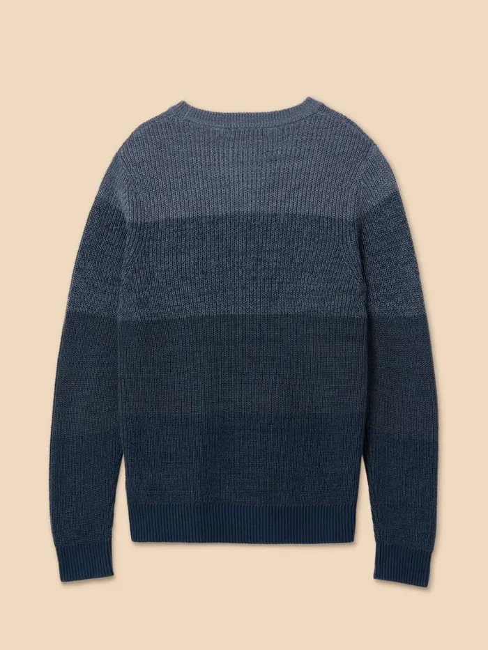 White Stuff KNITWEAR Twisted Colourblock Jumper Blue Multi 8211 Men White Stuff KNITWEAR Twisted Colourblock Jumper Blue Multi 8211 Men