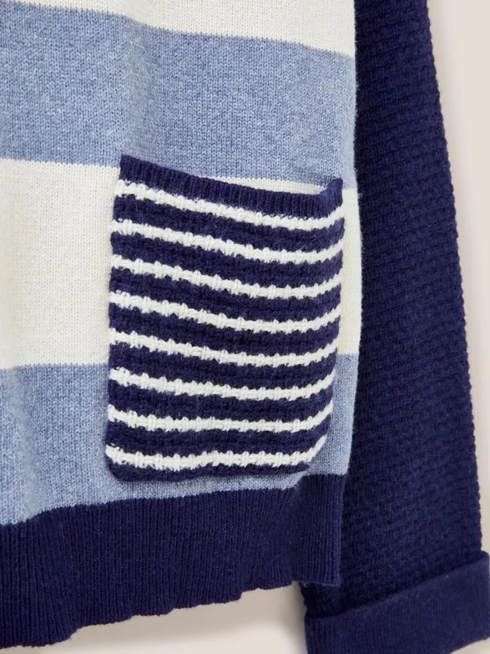 White Stuff KNITWEAR TYNE STRIPE JUMPER Teal Multi 8211 Women White Stuff KNITWEAR TYNE STRIPE JUMPER Teal Multi 8211 Women