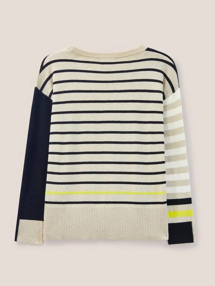 White Stuff KNITWEAR URBAN HEART JUMPER Natural Multi 8211 Women White Stuff KNITWEAR URBAN HEART JUMPER Natural Multi 8211 Women