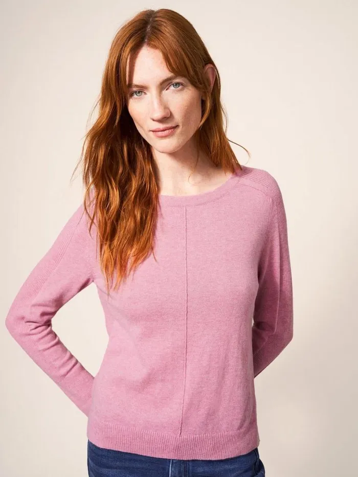 White Stuff KNITWEAR URBAN JUMPER Light Pink 8211 Women White Stuff KNITWEAR URBAN JUMPER Light Pink 8211 Women