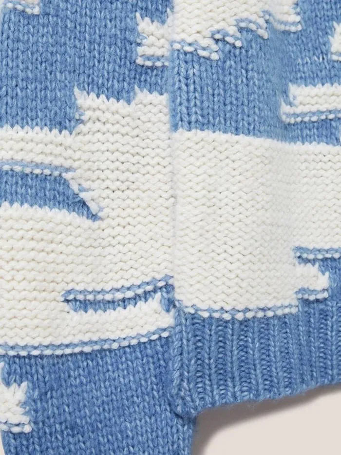 White Stuff KNITWEAR WAVE JUMPER Blue Multi 8211 Women White Stuff KNITWEAR WAVE JUMPER Blue Multi 8211 Women