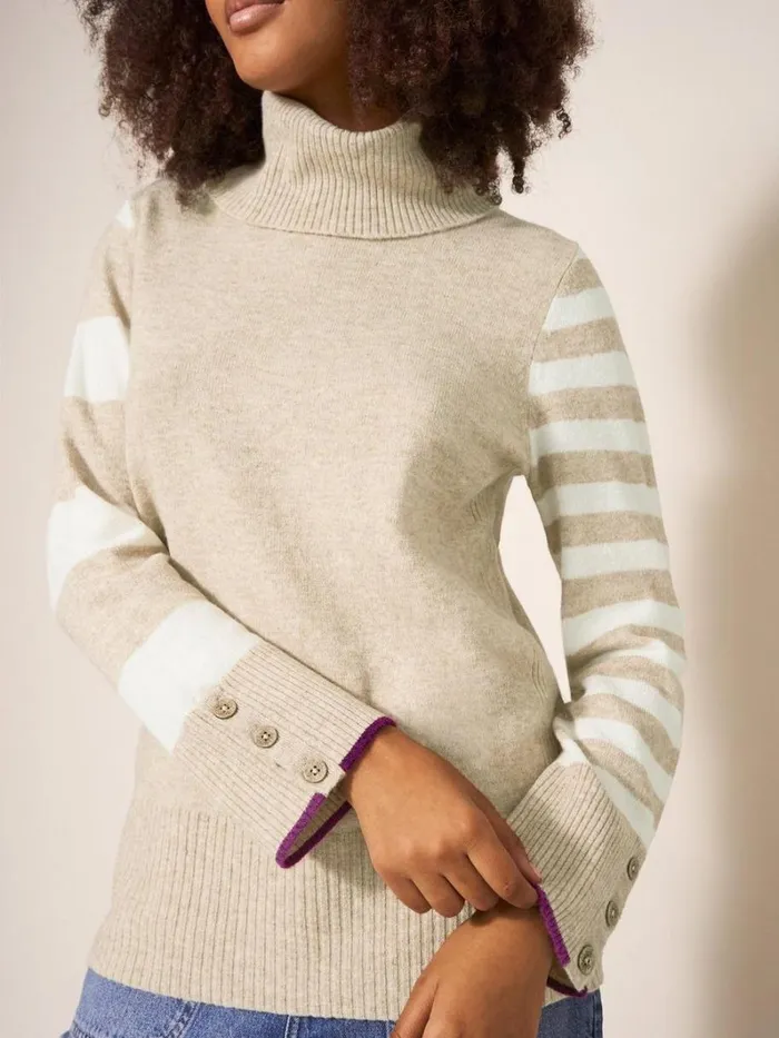 White Stuff KNITWEAR WAVERLY JUMPER Natural Multi 8211 Women White Stuff KNITWEAR WAVERLY JUMPER Natural Multi 8211 Women