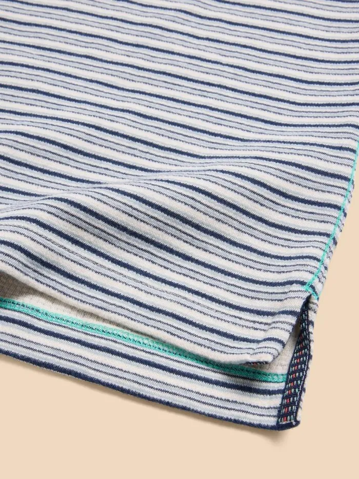 White Stuff POLO SHIRTS Grange Stripe Polo White Multi 8211 Men White Stuff POLO SHIRTS Grange Stripe Polo White Multi 8211 Men
