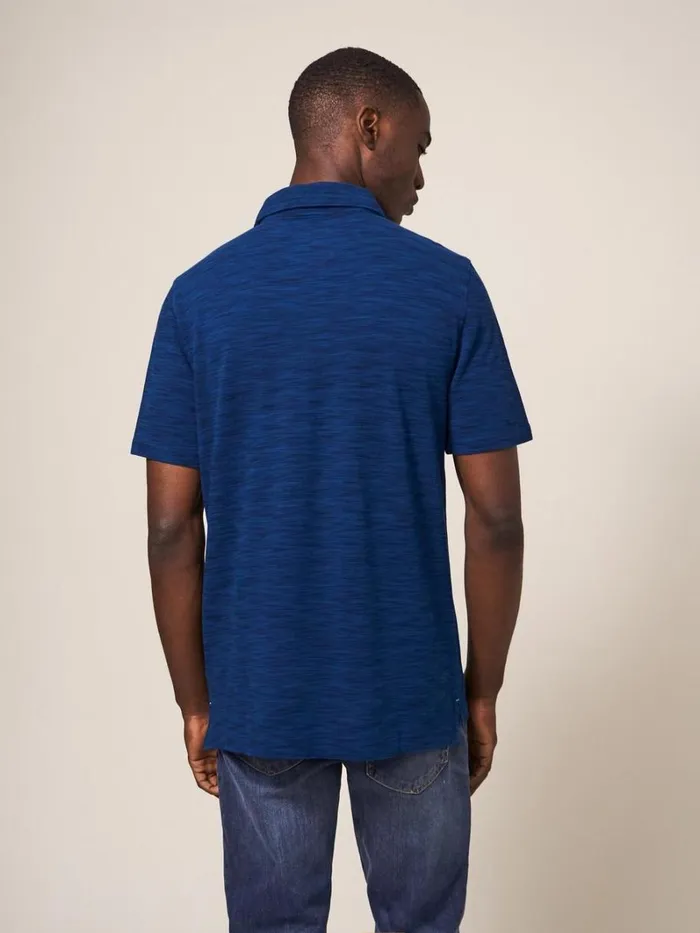 White Stuff POLO SHIRTS Spacedye Polo Dark Navy 8211 Men White Stuff POLO SHIRTS Spacedye Polo Dark Navy 8211 Men
