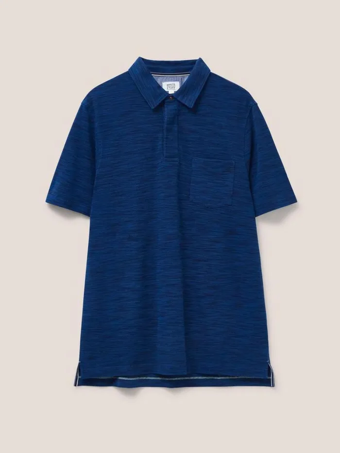 White Stuff POLO SHIRTS Spacedye Polo Dark Navy 8211 Men White Stuff POLO SHIRTS Spacedye Polo Dark Navy 8211 Men
