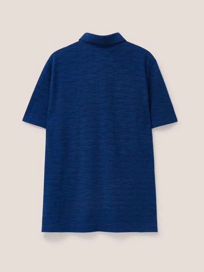 White Stuff POLO SHIRTS Spacedye Polo Dark Navy 8211 Men White Stuff POLO SHIRTS Spacedye Polo Dark Navy 8211 Men