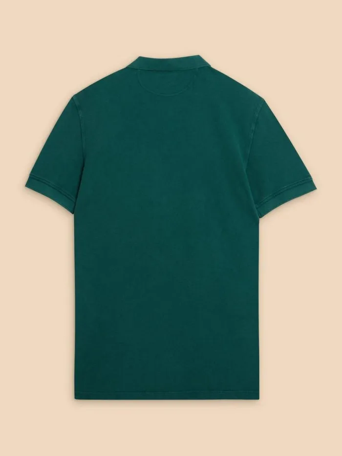 White Stuff POLO SHIRTS Utility Polo Dk Teal 8211 Men White Stuff POLO SHIRTS Utility Polo Dk Teal 8211 Men