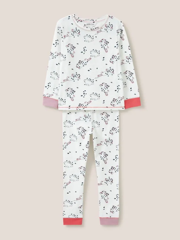 White Stuff PYJAMAS Bunny Printed PJ Set Pink Print 8211 Kids White Stuff PYJAMAS Bunny Printed PJ Set Pink Print 8211 Kids