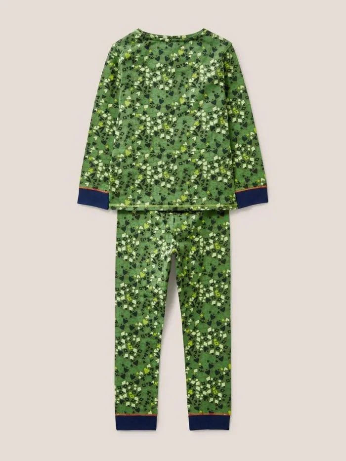 White Stuff PYJAMAS Camo Printed PJ Set Green Print 8211 Kids White Stuff PYJAMAS Camo Printed PJ Set Green Print 8211 Kids
