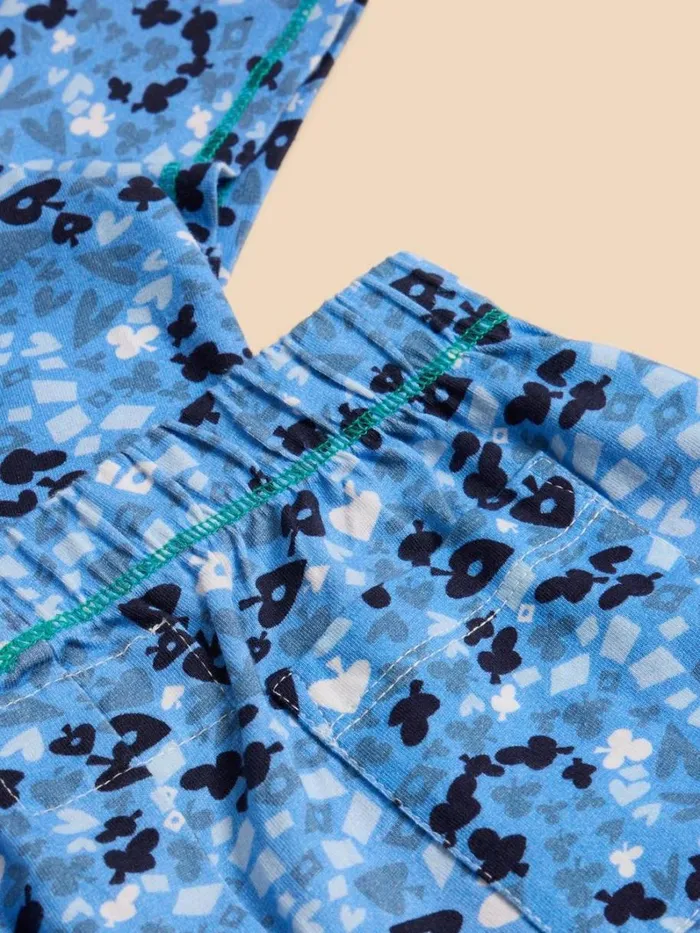 White Stuff PYJAMAS Camo Short PJ Set Blue Multi 8211 Kids