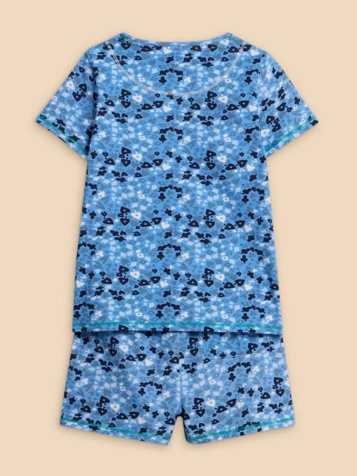 White Stuff PYJAMAS Camo Short PJ Set Blue Multi 8211 Kids White Stuff PYJAMAS Camo Short PJ Set Blue Multi 8211 Kids