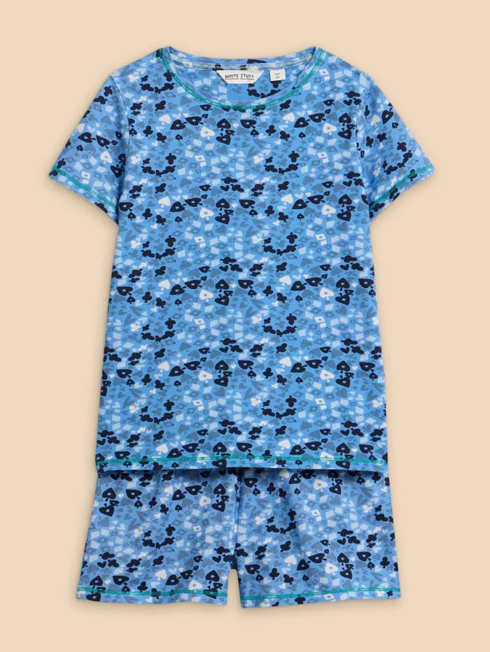 White Stuff PYJAMAS Camo Short PJ Set Blue Multi 8211 Kids White Stuff PYJAMAS Camo Short PJ Set Blue Multi 8211 Kids
