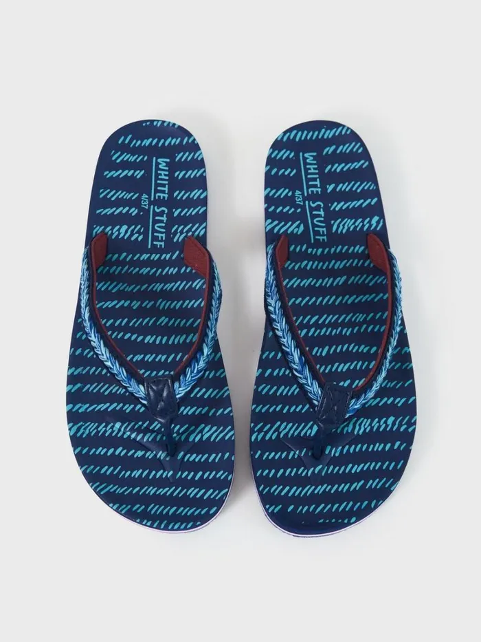 White Stuff SANDALS Eva Flip Flop Navy Multi 8211 Women White Stuff SANDALS Eva Flip Flop Navy Multi 8211 Women