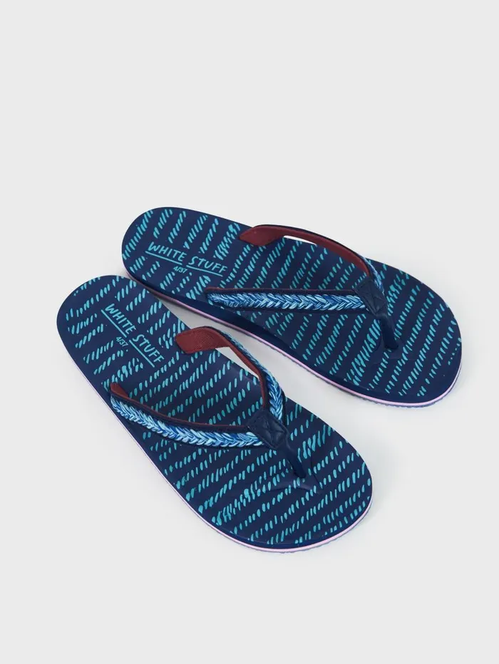 White Stuff SANDALS Eva Flip Flop Navy Multi 8211 Women White Stuff SANDALS Eva Flip Flop Navy Multi 8211 Women