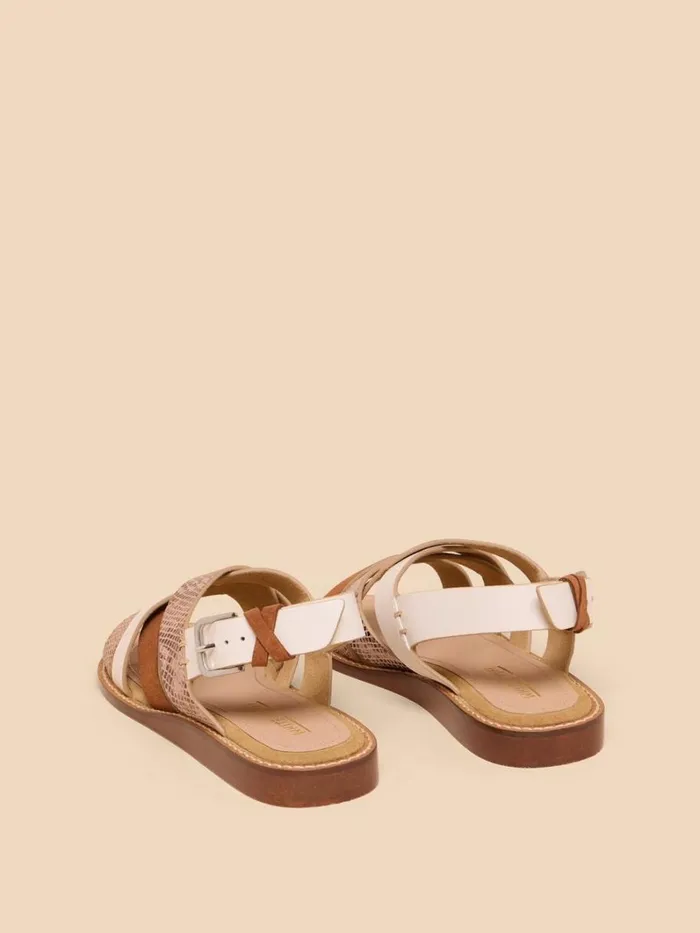 White Stuff SANDALS Holly Leather Mini Wedge Tan Multi 8211 Women White Stuff SANDALS Holly Leather Mini Wedge Tan Multi 8211 Women