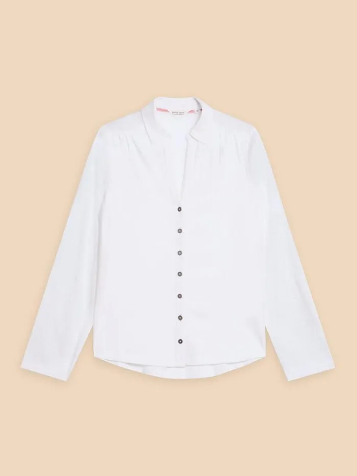 White Stuff SHIRTS and BLOUSES ANNIE MIX JERSEY SHIRT Pale Ivory 8211 Women White Stuff SHIRTS and BLOUSES ANNIE MIX JERSEY SHIRT Pale Ivory 8211 Women