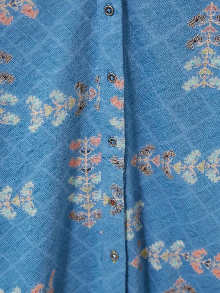 White Stuff SHIRTS and BLOUSES Annie Patterned Jersey Shirt Blue Multi 8211 Women White Stuff SHIRTS and BLOUSES Annie Patterned Jersey Shirt Blue Multi 8211 Women