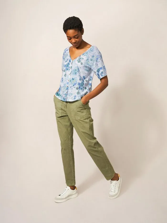 White Stuff SHIRTS and BLOUSES BRODERIE MIX TWO WAY TOP White Print 8211 Women White Stuff SHIRTS and BLOUSES BRODERIE MIX TWO WAY TOP White Print 8211 Women