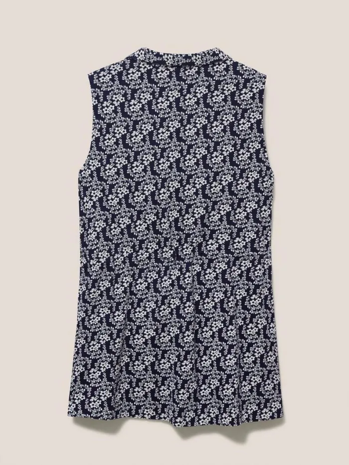 White Stuff SHIRTS and BLOUSES EMBER LONGLINE SHIRT Navy Print 8211 Women White Stuff SHIRTS and BLOUSES EMBER LONGLINE SHIRT Navy Print 8211 Women