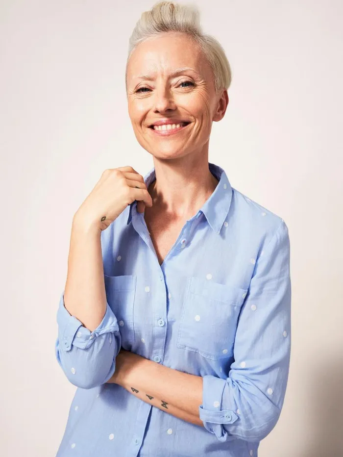 White Stuff SHIRTS and BLOUSES Emilia Organic Cotton Shirt Blue Multi 8211 Women White Stuff SHIRTS and BLOUSES Emilia Organic Cotton Shirt Blue Multi 8211 Women