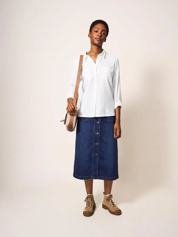 White Stuff SHIRTS and BLOUSES Emilia Organic Cotton Shirt Ivory Multi 8211 Women White Stuff SHIRTS and BLOUSES Emilia Organic Cotton Shirt Ivory Multi 8211 Women