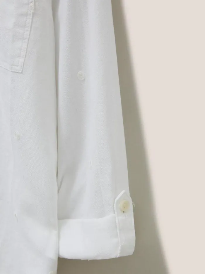 White Stuff SHIRTS and BLOUSES Emilia Organic Cotton Shirt Ivory Multi 8211 Women White Stuff SHIRTS and BLOUSES Emilia Organic Cotton Shirt Ivory Multi 8211 Women