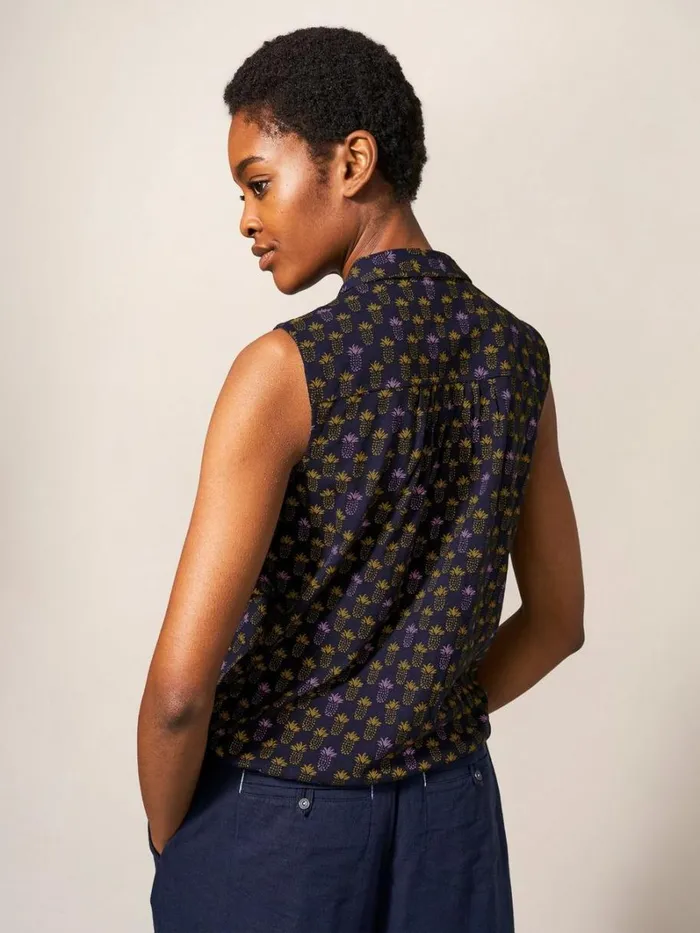 White Stuff SHIRTS and BLOUSES FLOWING GRASSES JERSEY SHIRT Purple Print 8211 Women White Stuff SHIRTS and BLOUSES FLOWING GRASSES JERSEY SHIRT Purple Print 8211 Women