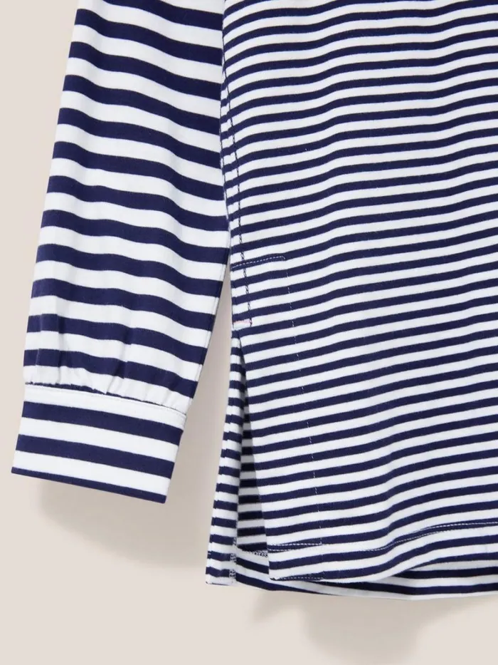 White Stuff SHIRTS and BLOUSES Fran Plain Shirt Navy Multi 8211 Women White Stuff SHIRTS and BLOUSES Fran Plain Shirt Navy Multi 8211 Women