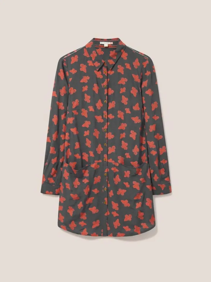 White Stuff SHIRTS and BLOUSES Georgie Tunic Top Grey Multi 8211 Women White Stuff SHIRTS and BLOUSES Georgie Tunic Top Grey Multi 8211 Women