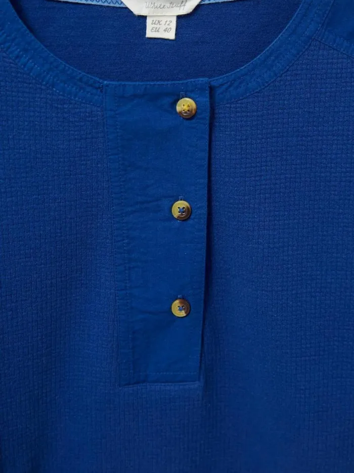 White Stuff SHIRTS and BLOUSES Honey Mix Media Top Mid Blue 8211 Women White Stuff SHIRTS and BLOUSES Honey Mix Media Top Mid Blue 8211 Women