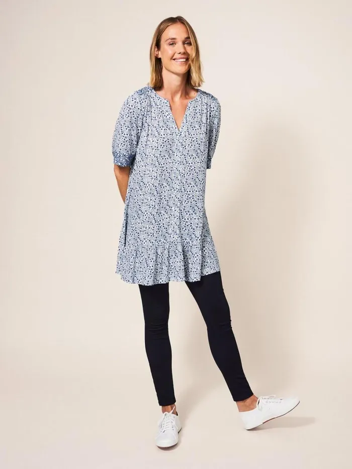 White Stuff SHIRTS and BLOUSES Kaia Tunic White Multi 8211 Women