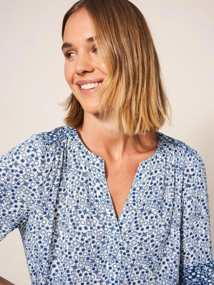 White Stuff SHIRTS and BLOUSES Kaia Tunic White Multi 8211 Women White Stuff SHIRTS and BLOUSES Kaia Tunic White Multi 8211 Women