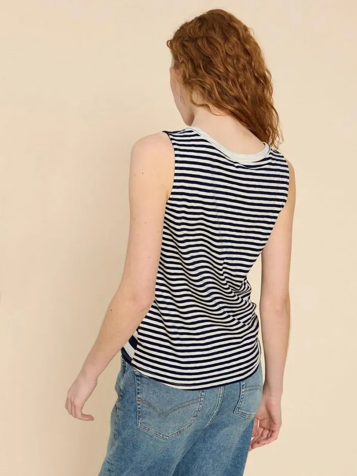 White Stuff SHIRTS and BLOUSES LAILA VEST Navy Multi 8211 Women White Stuff SHIRTS and BLOUSES LAILA VEST Navy Multi 8211 Women