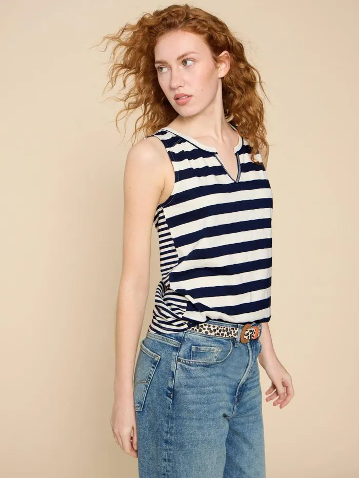 White Stuff SHIRTS and BLOUSES LAILA VEST Navy Multi 8211 Women White Stuff SHIRTS and BLOUSES LAILA VEST Navy Multi 8211 Women