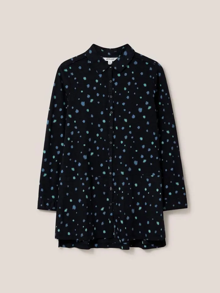 White Stuff SHIRTS and BLOUSES LOTTIE LONGLINE Teal Multi 8211 Women White Stuff SHIRTS and BLOUSES LOTTIE LONGLINE Teal Multi 8211 Women