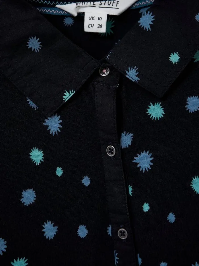 White Stuff SHIRTS and BLOUSES LOTTIE LONGLINE Teal Multi 8211 Women White Stuff SHIRTS and BLOUSES LOTTIE LONGLINE Teal Multi 8211 Women