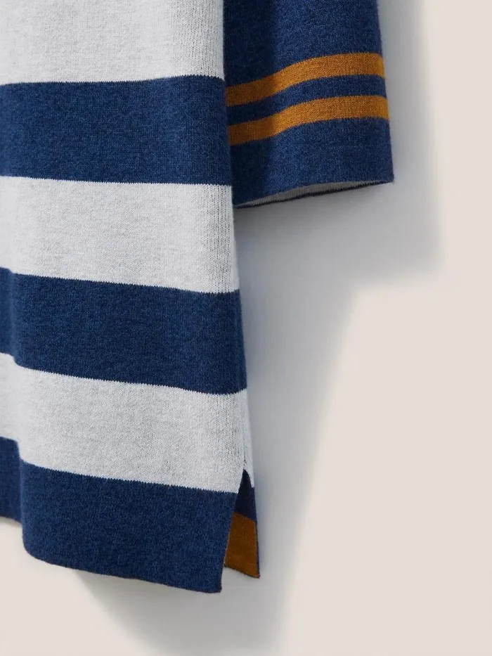 White Stuff SHIRTS and BLOUSES Reversible Stripe Tunic Navy Multi 8211 Women White Stuff SHIRTS and BLOUSES Reversible Stripe Tunic Navy Multi 8211 Women