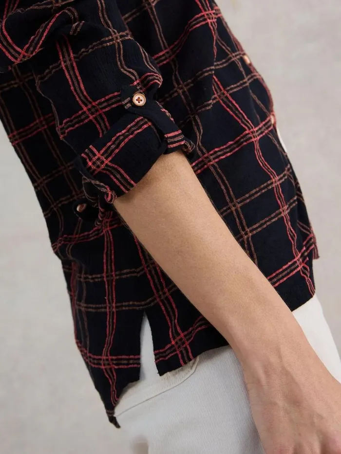 White Stuff SHIRTS and BLOUSES Sophie Cotton Organic Shirt Black Multi 8211 Women White Stuff SHIRTS and BLOUSES Sophie Cotton Organic Shirt Black Multi 8211 Women