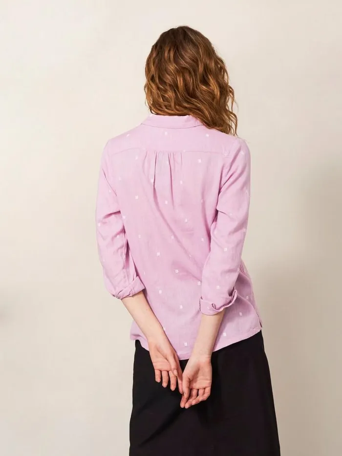 White Stuff SHIRTS and BLOUSES Sophie Organic Cotton Shirt Pink Multi 8211 Women White Stuff SHIRTS and BLOUSES Sophie Organic Cotton Shirt Pink Multi 8211 Women