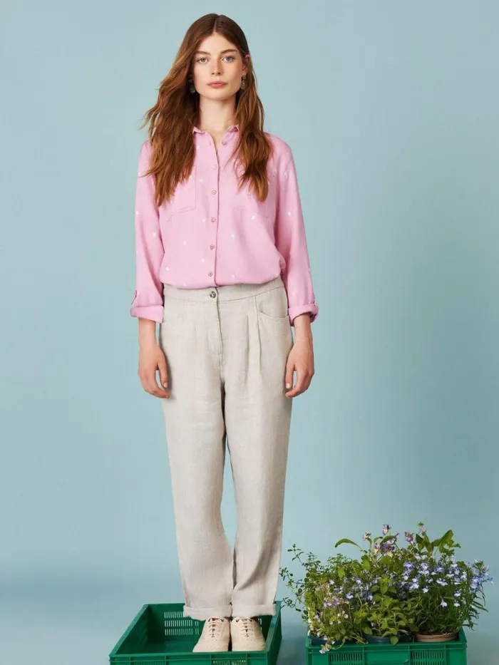 White Stuff SHIRTS and BLOUSES Sophie Organic Cotton Shirt Pink Multi 8211 Women White Stuff SHIRTS and BLOUSES Sophie Organic Cotton Shirt Pink Multi 8211 Women