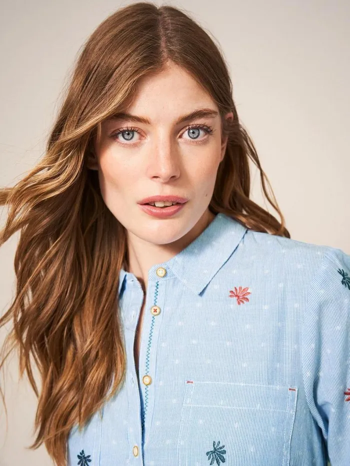 White Stuff SHIRTS and BLOUSES Sophie Shirt Blue Multi 8211 Women White Stuff SHIRTS and BLOUSES Sophie Shirt Blue Multi 8211 Women