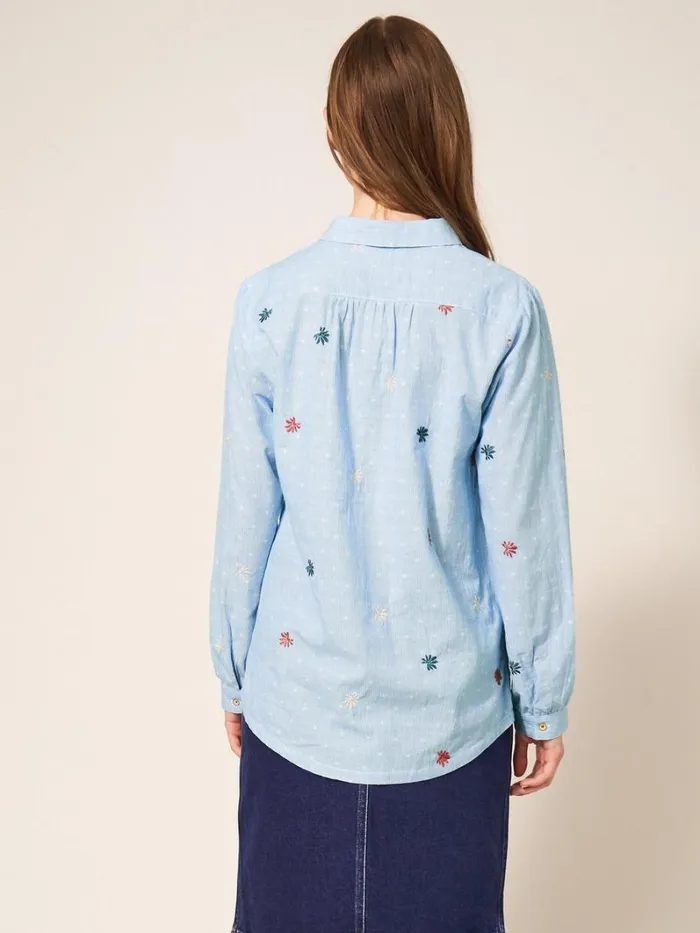 White Stuff SHIRTS and BLOUSES Sophie Shirt Blue Multi 8211 Women White Stuff SHIRTS and BLOUSES Sophie Shirt Blue Multi 8211 Women