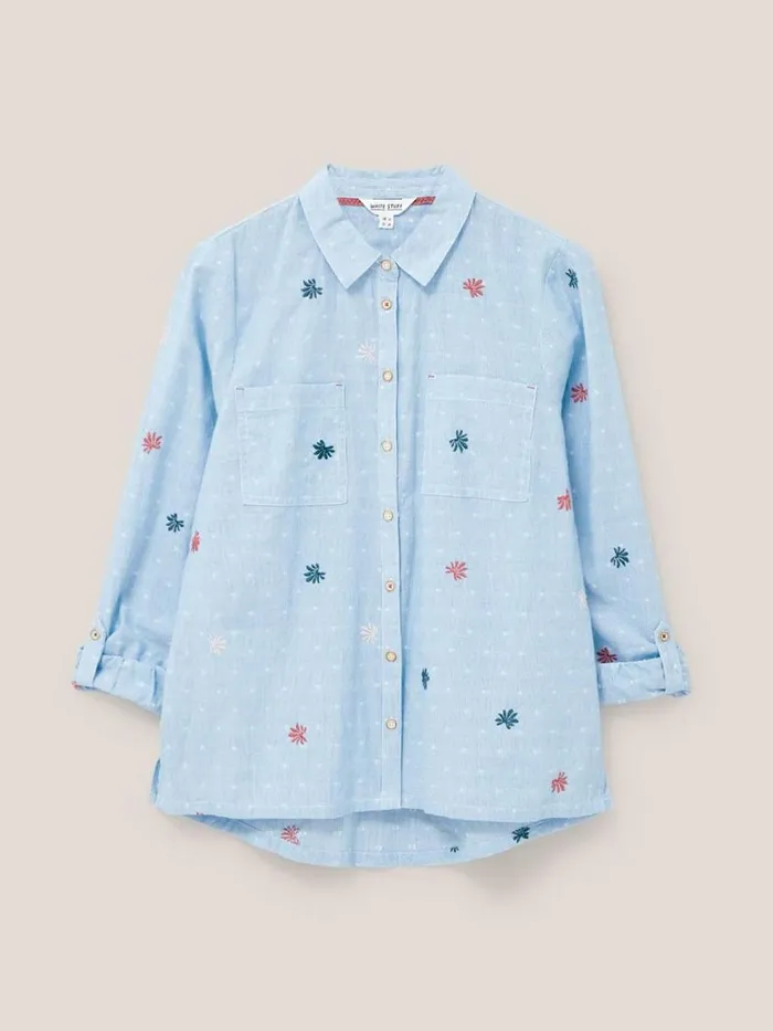 White Stuff SHIRTS and BLOUSES Sophie Shirt Blue Multi 8211 Women White Stuff SHIRTS and BLOUSES Sophie Shirt Blue Multi 8211 Women