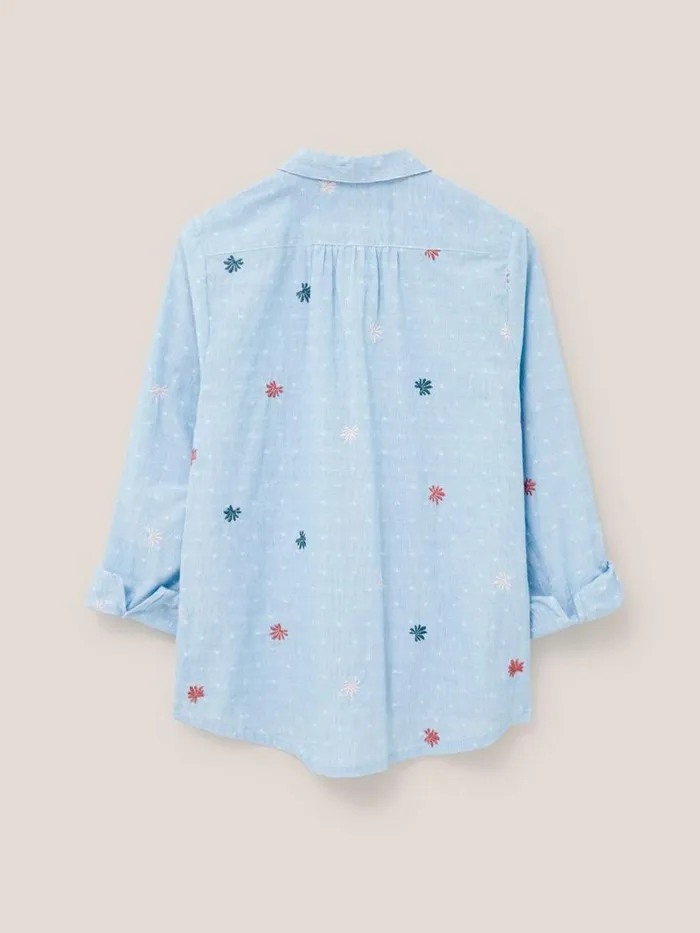 White Stuff SHIRTS and BLOUSES Sophie Shirt Blue Multi 8211 Women White Stuff SHIRTS and BLOUSES Sophie Shirt Blue Multi 8211 Women