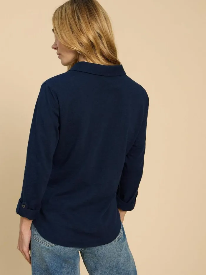 White Stuff SHIRTS and BLOUSES TEXTURED ANNIE French Navy 8211 Women White Stuff SHIRTS and BLOUSES TEXTURED ANNIE French Navy 8211 Women